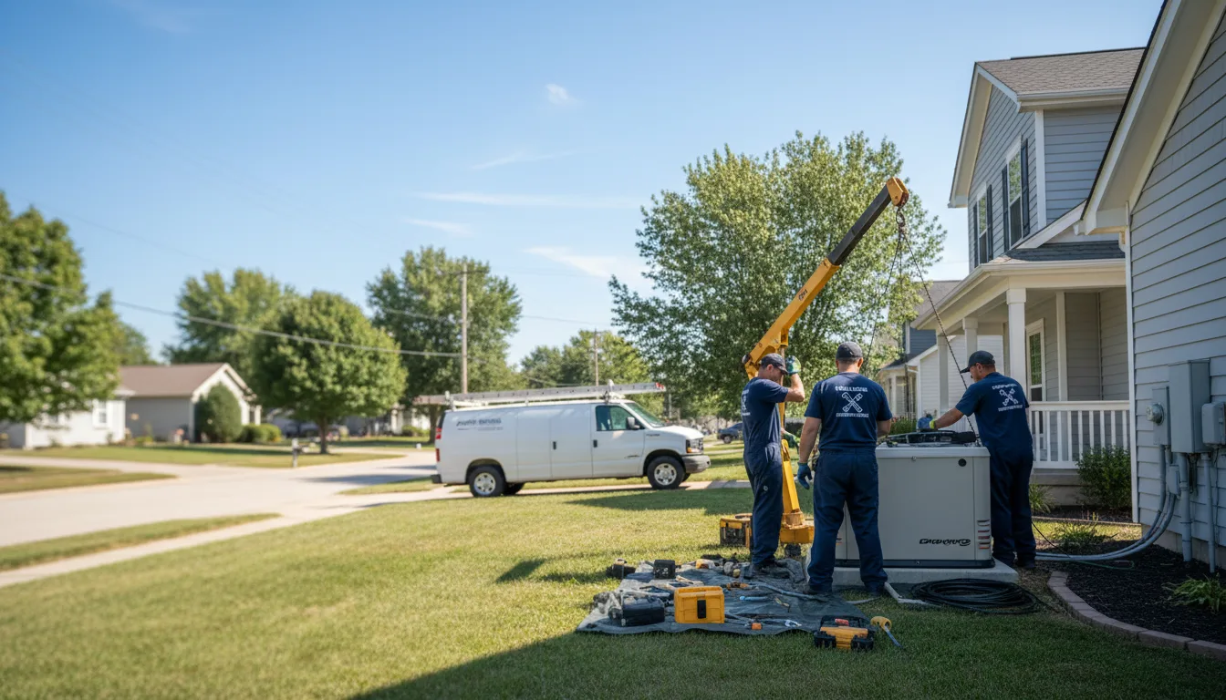 Generator Installation in Evant, TX near me